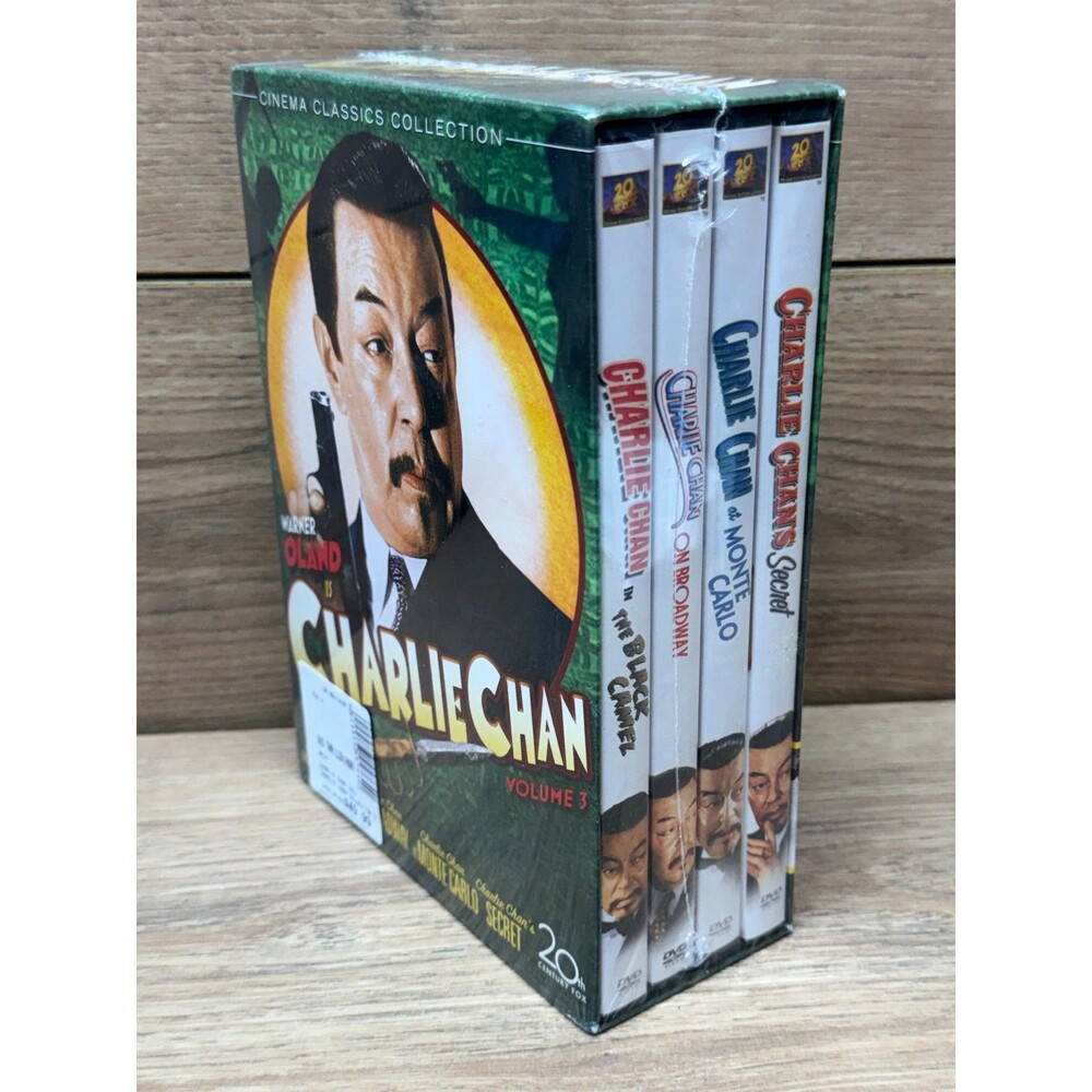 Charlie Chan Collection - Vol. 3 (DVD, 2007, 4-Disc Set) New Sealed